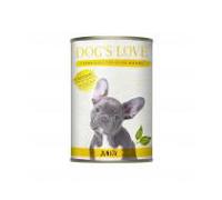 DOG'S LOVE-Pâtée pour chiots à la volaille - boite de 200 gr