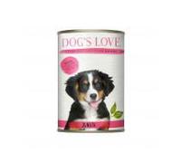 DOG'S LOVE-Pâtée pour chiots au bœuf - boite de 200 gr
