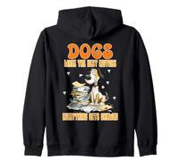 Dogs Make The Best Editors. Everything Gets chewed. Sweat à Capuche