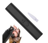 Dogs Nail Drill, Quiet Puppy Nail Grinder, Electric Cat Clippers, Rechargeable Grooming Tool, Painless Pet Claw Trimmer, Ideal for Home Paw Care and Salon Use, 4.72x1.1x0.87 Inches