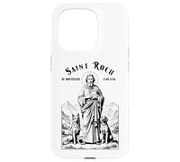 Dogs Patron Saint Roch Vintage Funny Canine Lovers Coque pour iPhone 15 Pro