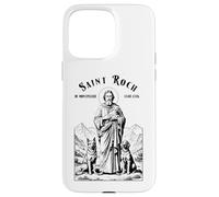 Dogs Patron Saint Roch Vintage Funny Canine Lovers Coque pour iPhone 15 Pro Max