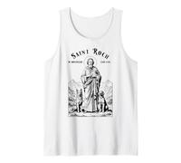 Dogs Patron Saint Roch Vintage Funny Canine Lovers Débardeur