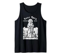 Dogs Patron Saint Roch Vintage Funny Canine Lovers Débardeur