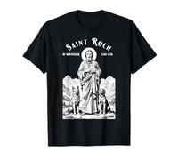 Dogs Patron Saint Roch Vintage Funny Canine Lovers T-Shirt