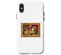 Dogs Playing Poker Public Domain Art TPA Funny Coque pour iPhone X/XS