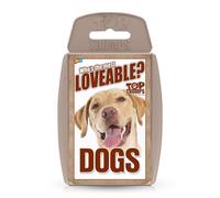 Top Trumps Jeu de Cartes Dogs Classics, apprenez des Faits sur Le Boxeur, Le Carlin, Le Husky et Le Chihuahua dans ce Jeu éducatif, Cadeaux et Jouets pour garçons et Filles âgés de 6 Ans et Plus, Jeu