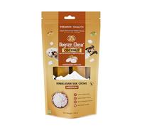 Dogsee Os à mâcher végétarien à la Noix de Coco - 140 g (Moyen - 2 Broches) Chew de l'Himalayen pour Chiens | Barres à mâcher Naturelles fumées | Bâtonnets de Chew pour Chiens | avec Noix de Coco