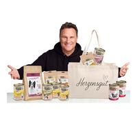Dogs'n Tiger Herzensgut Nourriture pour chien Édition limitée avec guido - Seulement maintenant ! Nourriture pour chien adulte, nourriture humide, croquettes sans sucre ajouté, blé et conservateurs