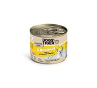 Dogs'n Tiger Menu de gourmandise pour Chatons, Poulet et Truite juteux - sans céréales, Sucre ajouté, conservateurs artificiels, tolérance optimale, 12 x 200 g