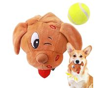 DogToyy Interactive DogToyy - Peluche parlante, chien en mouvement sautant pour chiens de taille moyenne, animal de compagnie apaisant et robuste à mâcher pour la dentition