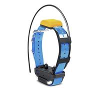 Dogtra Pathfinder 2 Collier Supplémentaire de Repérage GPS et de Dressage Rechargeable Bleu, Lumière LED, Étanche IPX9K, 100 Niveaux de Stimulation, Vibration et bip sonore, Portée 10 km