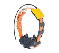 Dogtra Pathfinder 2 Mini Collier Supplémentaire de Repérage GPS et de Dressage Rechargeable Orange, Lumière LED, Étanche IPX9K, 100 Niveaux de Stimulation, Vibration et bip sonore, Portée 5 km