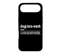Dogtrovert Design Amusant pour Amoureux des Chiens Coque pour iPhone Air