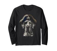 Dogue Allemand Amateur de Chien Pirate Vintage esthétique Graphique Manche Longue