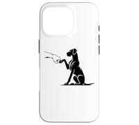 Dogue Allemand avec la Main, Maman Dogue Allemand Coque pour iPhone 16 Pro