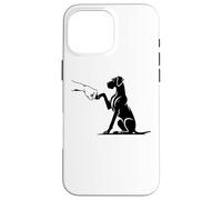 Dogue Allemand avec la Main, Maman Dogue Allemand Coque pour iPhone 16 Pro Max
