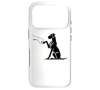 Dogue Allemand avec la Main, Maman Dogue Allemand Coque pour iPhone 17 Pro