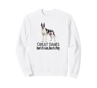Dogue Allemand Cœur d'un Lion Taille d'un Poney Sweatshirt