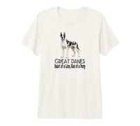 Dogue Allemand Cœur d'un Lion Taille d'un Poney T-Shirt Haut de Gamme