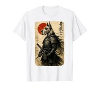 Dogue Allemand Guerrier Ukiyo œuvre d'art Japonaise Chien samouraï T-Shirt Graphique avec Valeur