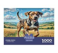 Dogue Allemand Jigsaw Puzzle 1000 Pièces Adapter Les Adultes Ou Les Familles Ensemble Puzzles Difficiles Cadeaux pour Adultes 100% Carton Recyclé Puzzle Décoratif 70x50cm/1000pcs