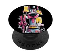 Dogue Allemand Peace Graffiti Pop Personnage Art Graphique Chien PopSockets PopGrip Adhésif