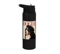 Dogue - Bouvier bernois Maman Chien Papa Stainless Steel Insulated Water Bottle