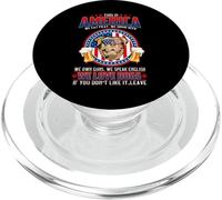 Dogue de Bordeaux Dog This America We Love Dogs 4th of July PopSockets PopGrip pour MagSafe
