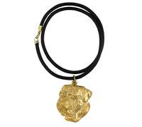 Dogue de Bordeaux II Collier Avec Pendentif Plaqué Or