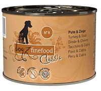 Dogz finefood Nourriture pour Chien n ° 8 Dinde & Ziege 200 g, Lot de 6 (6 x 200 g)