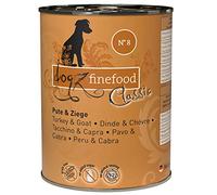 Dogz finefood Nourriture pour Chien n ° 8 Dinde & Ziege 800 g, Lot de 6 (6 x 800 g)