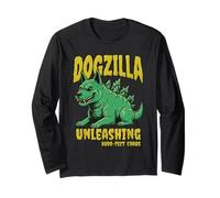 Dogzilla Chien Monstre Kaiju Chaos Fan Manche Longue