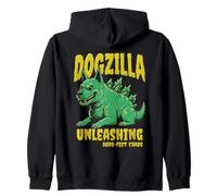 Dogzilla Chien Monstre Kaiju Chaos Fan Sweat à Capuche