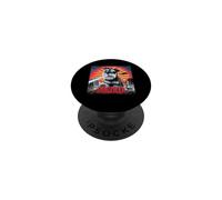 Dogzilla Miniature Japonais drôle rétro pour Amoureux des Chiens PopSockets PopGrip Adhésif