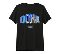 Doha, Qatar T-Shirt Haut de Gamme