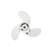 DOHAETCJQ Hélice Hors-Bord Universelle en Aluminium 8 1/2 x -N for Moteurs 6-8 CV 6G1-45941-00-EL 3 pièces 7 Dents cannelées