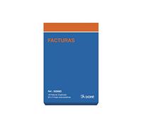 DOHE 50068D - Carnet de factures, duplicata de facture, naturel