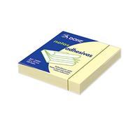 DOHE - Blocs de notes autoadhésives - 75 x 125 mm - 100 feuilles