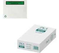 Dohe Boîte 250 enveloppes autocollantes écologiques – liste de colisage 165×125 mm