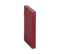 DOHE - Boîte de classement dos 3 cm cuir