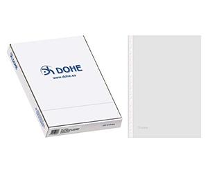 DOHE - Boîte Pochettes multitrous Format feuillet Cristal