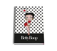 Dohe - Cahier A4 (Couverture doublée - Intérieur 5 mm) - Betty Boop