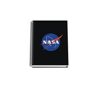 Dohe - Carnet A5 (Couverture doublée - intérieur 5 mm) - Nasa - Logo