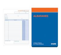 Dohe - Carnet de bordereaux 3 copies (10 unités) - Feuille originale et 2 copies, 150 feuilles par carnet, format A5 (14 x 21 cm), documents de vente, bons de livraison, fournitures de bureau