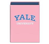 Dohe - Classeur 4 anneaux - Capacité 250 feuilles, format folio (26,4 x 34 cm), dos 6 cm, anneaux 40 mm, couverture extra rigide, fournitures scolaires - Yale University Pink Lady - Rose