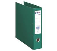 DOHE Classeur écologique à 2 Anneaux - Capacité : 520 Feuilles, Format Folio 29 x 35 cm, Tranche 7 cm avec Porte-Cartes, Ouverture Facile à Levier, matériel de Bureau - Vert ECOFILE, Carton