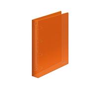 DOHE - Classeur PP 4 anneaux 25 mm, orange - A4