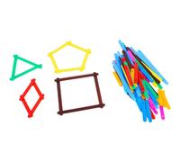 DOHE Educa-01011 Bandes géométriques emboîtables pour Apprendre Les mathématiques Multicolore 14,5 x 9,5 x 1,8 cm
