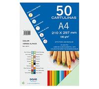 Dohe Lot de 50 feuilles de bristol A4